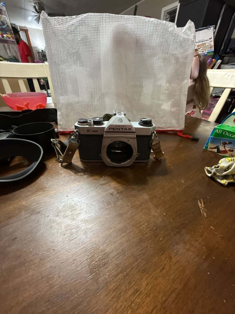 Asahi Pentax K1000 35mm SLR Film Camera Body